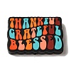 Thanksgiving Theme Silicone Beads SIL-S006-05C-1