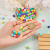 308Pcs 11 Colors Handmade Polymer Clay Beads Strands CLAY-CW0001-07-13