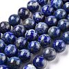 Natural Lapis Lazuli Beads Strands G-E483-17-10mm-2