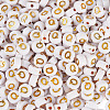 500Pcs Plating Acrylic Beads PACR-TADJ0001-01Q-2
