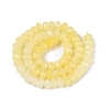 Imitation Jade Crackle Glass Beads Strands GLAA-N068-01A-A06-3