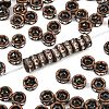 Brass Rhinestone Spacer Beads RB-A014-Z5mm-01R-NF-1