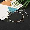 Adjustable Nylon Thread Braided Beads Bracelets BJEW-JB05584-4