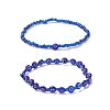 Glass Seed Beads Beaded Bracelets Sets BJEW-JB09075-5