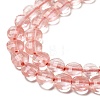 Cherry Quartz Glass Beads Strands G-C179-A6mm-16-4