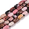 Natural Rhodonite Beads Strands G-G980-41-1