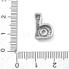 Brass Micro Pave Cubic Zirconia Pendants KK-A300-02P-D-3