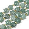 Natural Green Aventurine Beads Strands G-Z080-A12-10mm-2