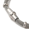 304 Stainless Steel Bracelets BJEW-C078-04P-3