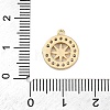 Brass Micro Pave Cubic Zirconia Pendants KK-P289-05G-3