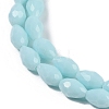 Opaque Solid Color Beads Strands EGLA-N013-P4mm-D11-3