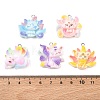 Opaque Resin with Alloy Pendants RE-CBA14F0-01-3