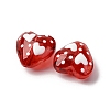 Glass Enamel Beads GLAA-Q125-01A-4