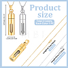2Pcs 304 Stainless Steel Perfume Bottle Pendants DIY-PH0036-95-2
