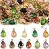 Transparent Glass Pendants GLAA-FZ0001-02I-2
