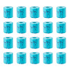 20Pcs Synthetic Turquoise Beads G-TA0003-40-2