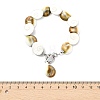 Natural Shiva Eye Shell Charm Bracelets BJEW-JB14014-4