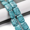 Synthetic Turquoise Beads Strands G-T047-B12-01-2