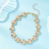 CCB Plastic Beaded Bracelets for Women BJEW-JB13240-01-1