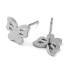 304 Stainless Steel Stud Earrings EJEW-M242-03P-2