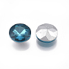 Pointed Back Glass Rhinestone Cabochons RGLA-T029-12mm-15-2