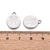Rack Plating Alloy Enamel Pendants ENAM-N070-01D-02P-01-3