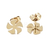 PVD Vacuum Plating 304 Stainless Steel Stud Earrings for Women EJEW-A048-23G-2