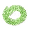 Transparent Glass Beads EGLA-A035-T4mm-D09-3