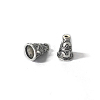 Tibetan Style Alloy Bead Cone TIBEB-TAC0001-04-2