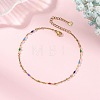 304 Stainless Steel Link Chains Anklets AJEW-AN00840-1