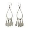Alloy Leverback Earrings for Women WG78777-01-3