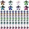 80Pcs 8 Colors Electroplate Glass Charms GLAA-YW0005-66-2