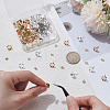 304/202 Stainless Steel Stud Earring Findings STAS-UN0065-02-4