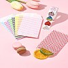 45Pcs 9 Colors White Kraft Paper Bags CARB-FS0001-02-10