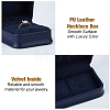 DICOSMETIC 2Pcs 2 Styles PU Leather Jewelry Storage Boxes Set with Velvet Inside CON-DC0001-06-5