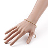 Brass Enamel Link Bracelets BJEW-JB05813-5