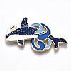 Eco-Friendly Alloy Enamel Pendants ENAM-Q437-032-NR-2