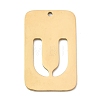 304 Stainless Steel Pendants STAS-D200-01U-G-1