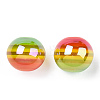 Stripe Resin Beads LS-RESI-B014-01B-09-3