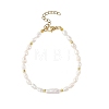 Natural Cultured Freshwater Pearl Beaded Bracelets for Women BJEW-JB14154-3