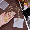 304 Stainless Steel Locket Pendant Decotations HJEW-PH02517-3