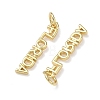 Brass Pendants KK-H256-02G-04-2