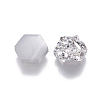 Imitation Druzy Gemstone Resin Beads RESI-L026-B01-2