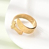 201 Stainless Steel Cuff Open Rings RJEW-Z141-01G-3