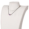 Faceted Natural Dyed Amethyst Pendant Necklaces NJEW-JN03230-03-5