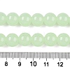 Imitation Jade Glass Beads Strands GLAA-T032-J10mm-03-2