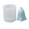 DIY Halloween Theme Ghost-shaped Candle Making Silicone Statue Molds DIY-D057-03-1