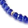 Glass Beads Stretch Bracelets BJEW-JB06577-7