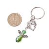 Glass & Alloy Keychain KEYC-JKC01150-3