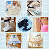 4 Yards Polyester Wrinkle Lace Ribbon OCOR-TA0004-18B-8